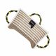 TEETHING CUSHION DOUBLE WITH JUTE AND NYLCOT