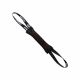 LEATHER TUG 3 X 25 CM WITH TWO LOOPS