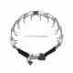 ULTRA-PLUS TRAINING COLLAR WITH CENTER-PLATE AND CLICLOCK - STAINLESS STEEL, 2.25 MM, 52 CM / 20