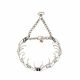 ULTRA-PLUS Training Collar with Center-Plate and Assembly Chain - Stainless steel, 2.25 mm, 41 cm / 16