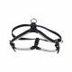LEATHER DEFENCE HARNESS WITHOUT HANDLE FOR MALES