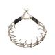 STAINLESS STEEL SPIKED COLLAR WITH PULL CHAIN â€‹â€‹3.2MMX60CM